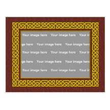Celtic frame Postcard