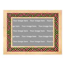 Celtic frame Postcard
