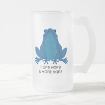 Celtic Frog Mug - blue