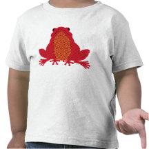 Celtic Frog - Red T-shirt