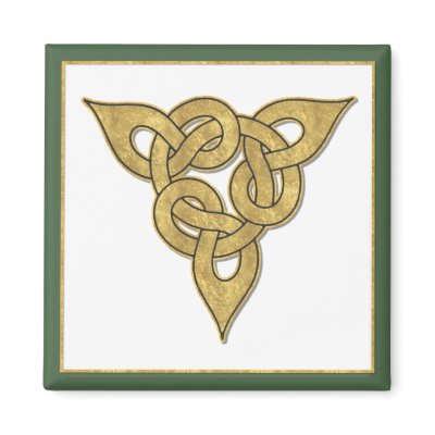Celtic Gold Fridge Magnets by Spice