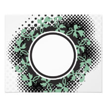 Celtic Halftone Layout Photographic Print