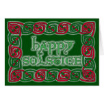 Celtic Happy Solstice Greeting Card