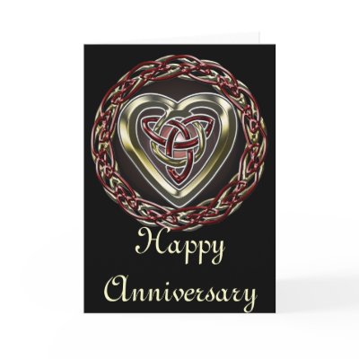 Celtic Heart Card by pentagramstar