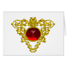 CELTIC HEART GREETING CARDS