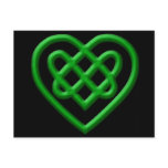 Celtic Heart Post Card
