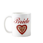 Celtic Heart Wedding Set Mug