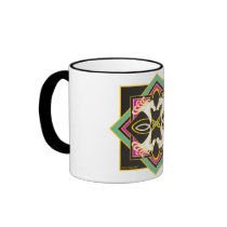 Celtic Horses Ringer Mug