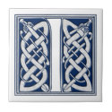 Celtic I Monogram tiles