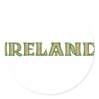 Celtic Ireland Stickers by McBain