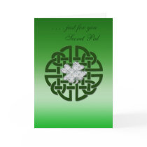 Celtic Irish Card, Secret Pal  ...