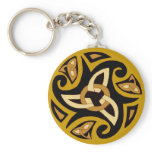 Celtic Knot 10 Gold Keychain