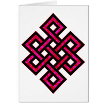 Celtic Knot 10 Red Greeting Cards