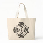 Celtic Knot 5 Black Bag