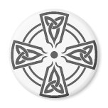 Celtic Knot 5 Black Magnets