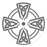 Celtic Knot 5 Black Sticker