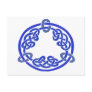 Celtic Knot 7 Blue Postcards