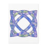 Celtic Knot 8 Blue Postcard