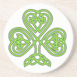 Celtic Knot Cross Tree Drink Coasters