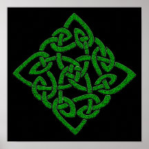 Celtic Knot - Diamond Poster