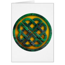 celtic knot grußkarte