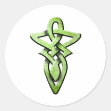 celtic knot runder sticker