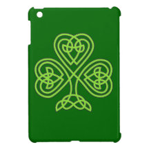 celtic knot shamrock iPad mini cover