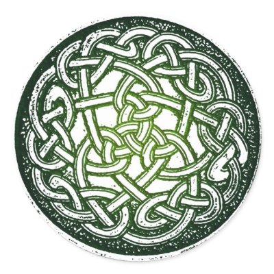 Celtic Knot (traditional) Sticker by IceFaerie