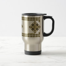 Celtic Knotwork Mugs, Bird Design