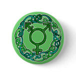 Celtic Knotwork Transgender Symbol Buttons
