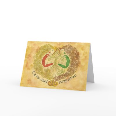 Celtic Lovers Card by GrayWolf