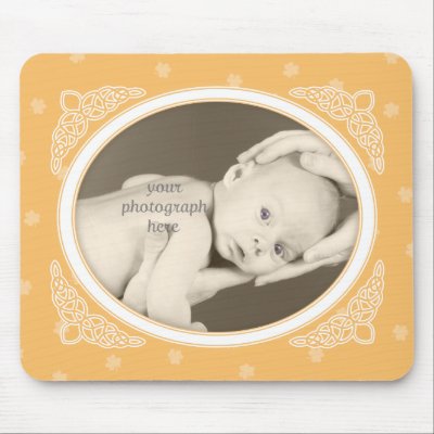Celtic Mist Photo Mousepad - Peach by StriveDesigns
