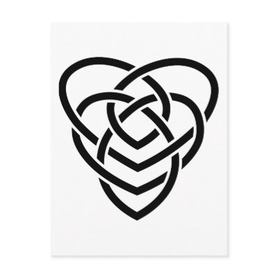 Celtic Motherhood Knot Post Card by carlj56