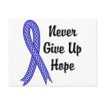 Celtic Never Give Up Hope CFS Postcard