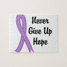 Celtic Never Give Up Hope Sjogren's Syndrome Jigsaw Puzzle