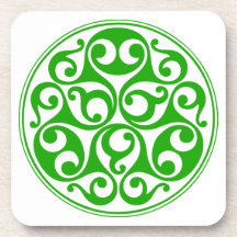 Celtic pattern Cork Coaster