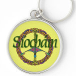 Celtic Peace Sign Keychain in Irish