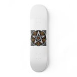 Celtic Pentagram Skateboard