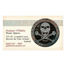 Celtic Pirate Business Cards