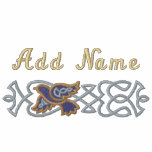 Celtic Raven - Customize Embroidered Hooded Sweatshirt
