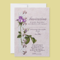Celtic Rose Wedding invitations