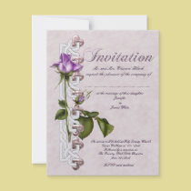 Celtic Rose Wedding invitations