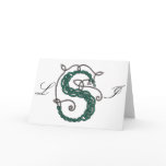 Celtic S monogram (example) Greeting Card