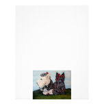 Celtic Scottish Terriers Letterhead Template