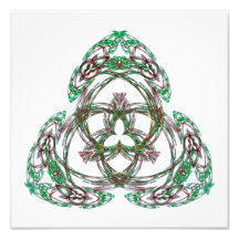 Celtic Shamrock Photograph