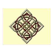Celtic Shield Knot Postcard