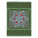 Celtic Snowflake Yule Card