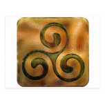 celtic spirals post cards