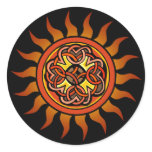 Celtic Sun 4 Sticker