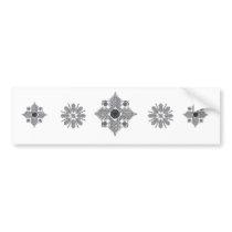Celtic Swirl Cross Bumper Stickers